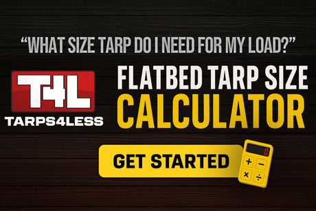 Flatbed Tarp Size Guide (2025) – Free Calculator