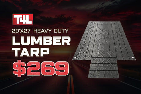 Get Top-Quality Protection with the 20' x 27' Lumber Flatbed Tarp from Tarps4Less - Tarps4Less