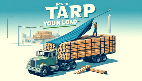 How to Tarp a Load of Lumber - A Complete Guide - Tarps4Less