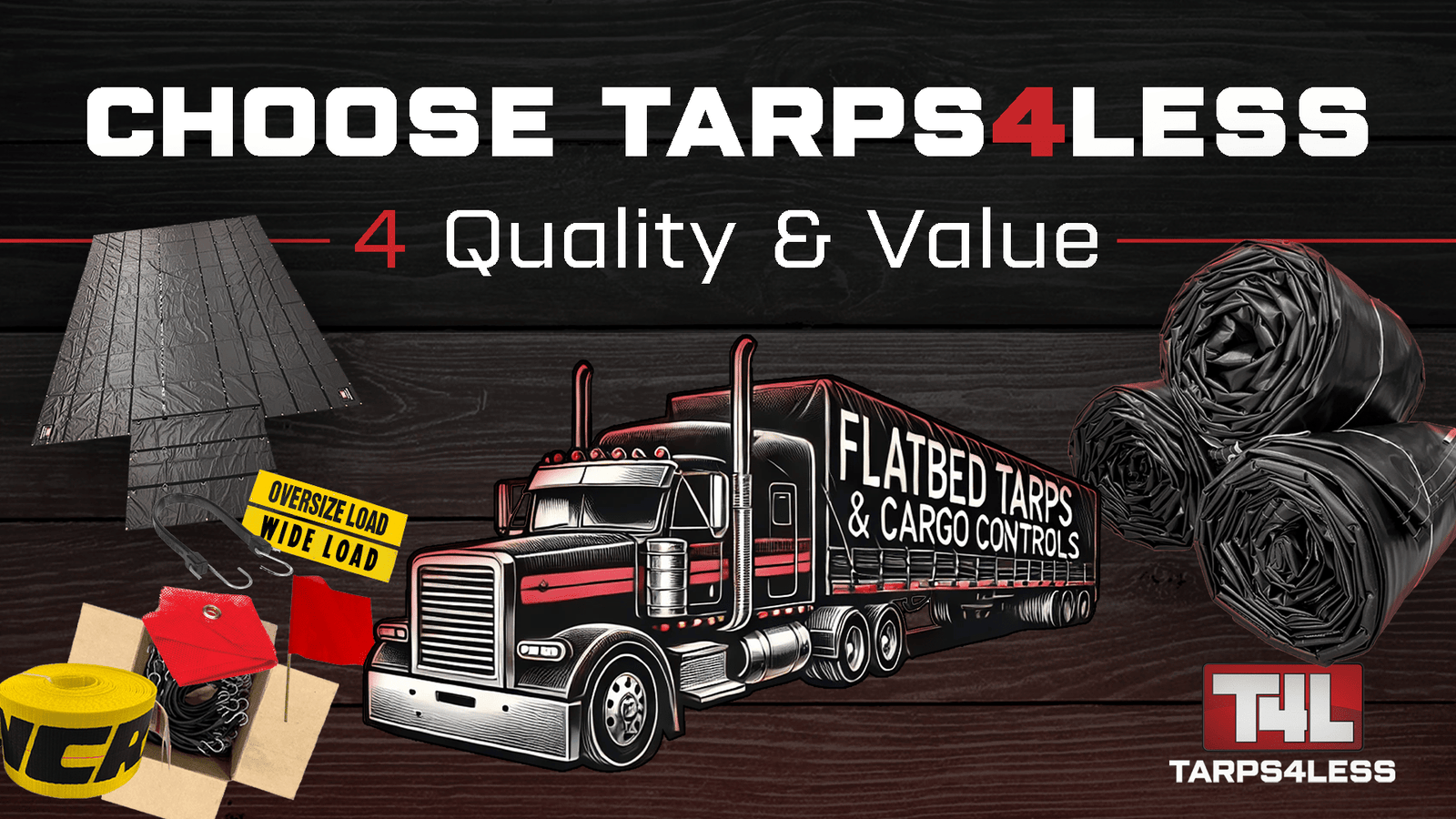The Ultimate 2024 Guide to Flatbed Truck Tarps: Quality, Durability, and Value at Tarps4Less - Tarps4Less