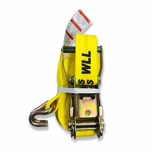 2″ x 30′ Ratchet Strap with Wire Hook – WLL 3,333 lbs - Tarps4Less - Tarps4Less -