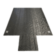 24' x 27' Lightweight Lumber Flatbed Tarp with 8ft Drop, End Flap, 3 Rows of D-Rings, 90 lbs, Truck Tarp, Flatbed Equipment