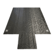 24' x 27' Lightweight Lumber Flatbed Tarp 8ft. Drop with End Flap & 3 Rows of D Rings (90 lbs) Truck Tarp - Tarps4Less-Tarps4Less-