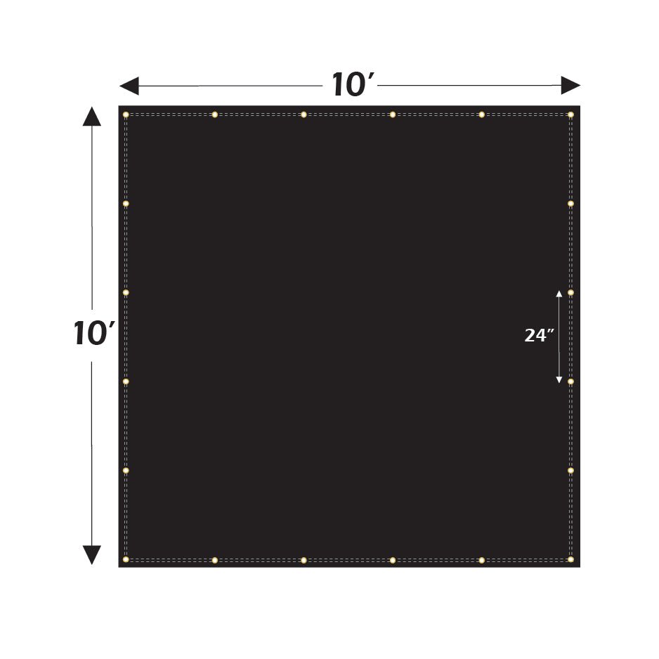 Flat Tarp (10' & 12') - Tarps4Less - Tarps4Less -