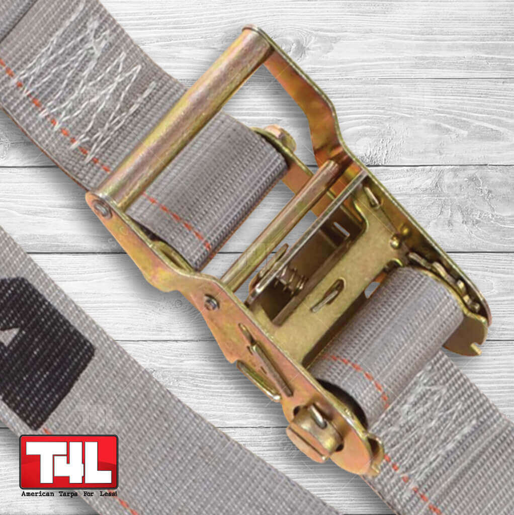 2" X 16' Ratchet Strap & E-Fitting - Tarps4Less-Ancra-