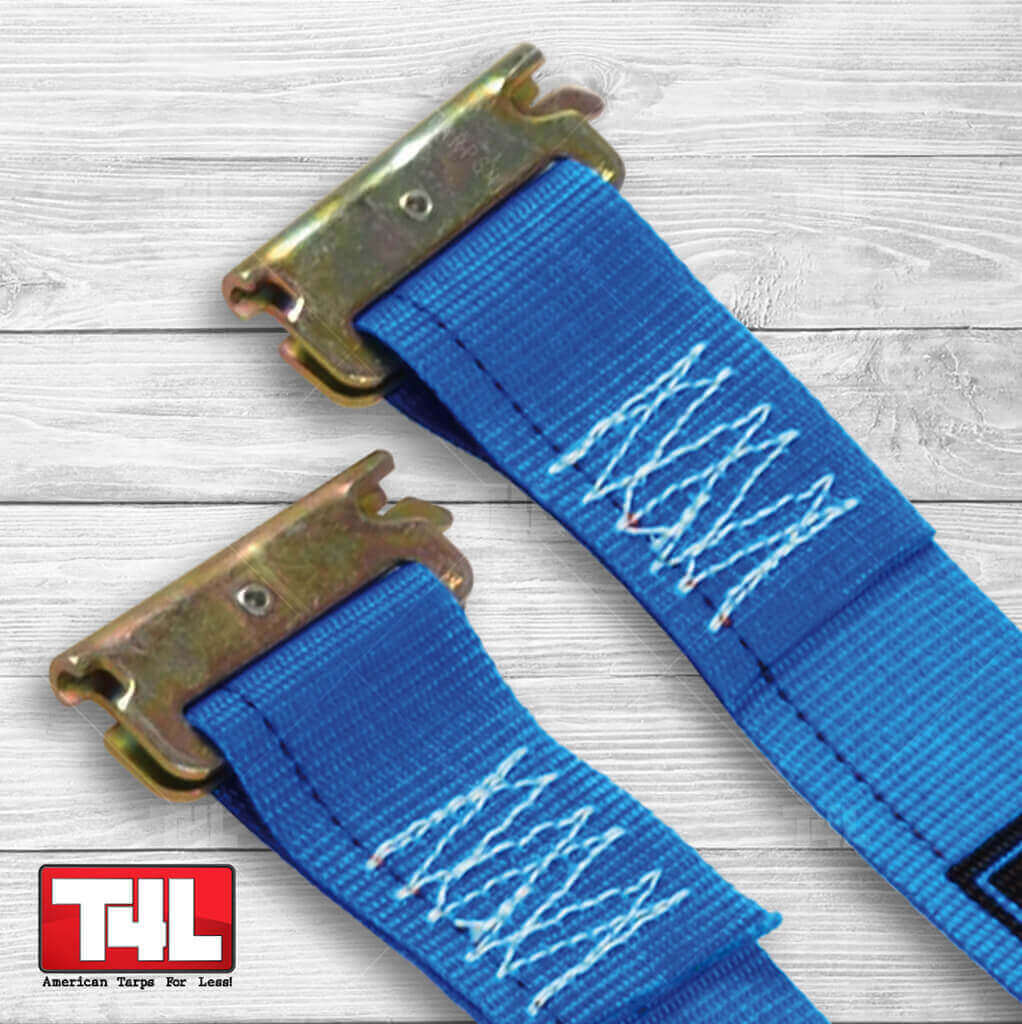 2" X 20' Cam Buckle Strap w/ E-Fitting - Tarps4Less-Ancra-