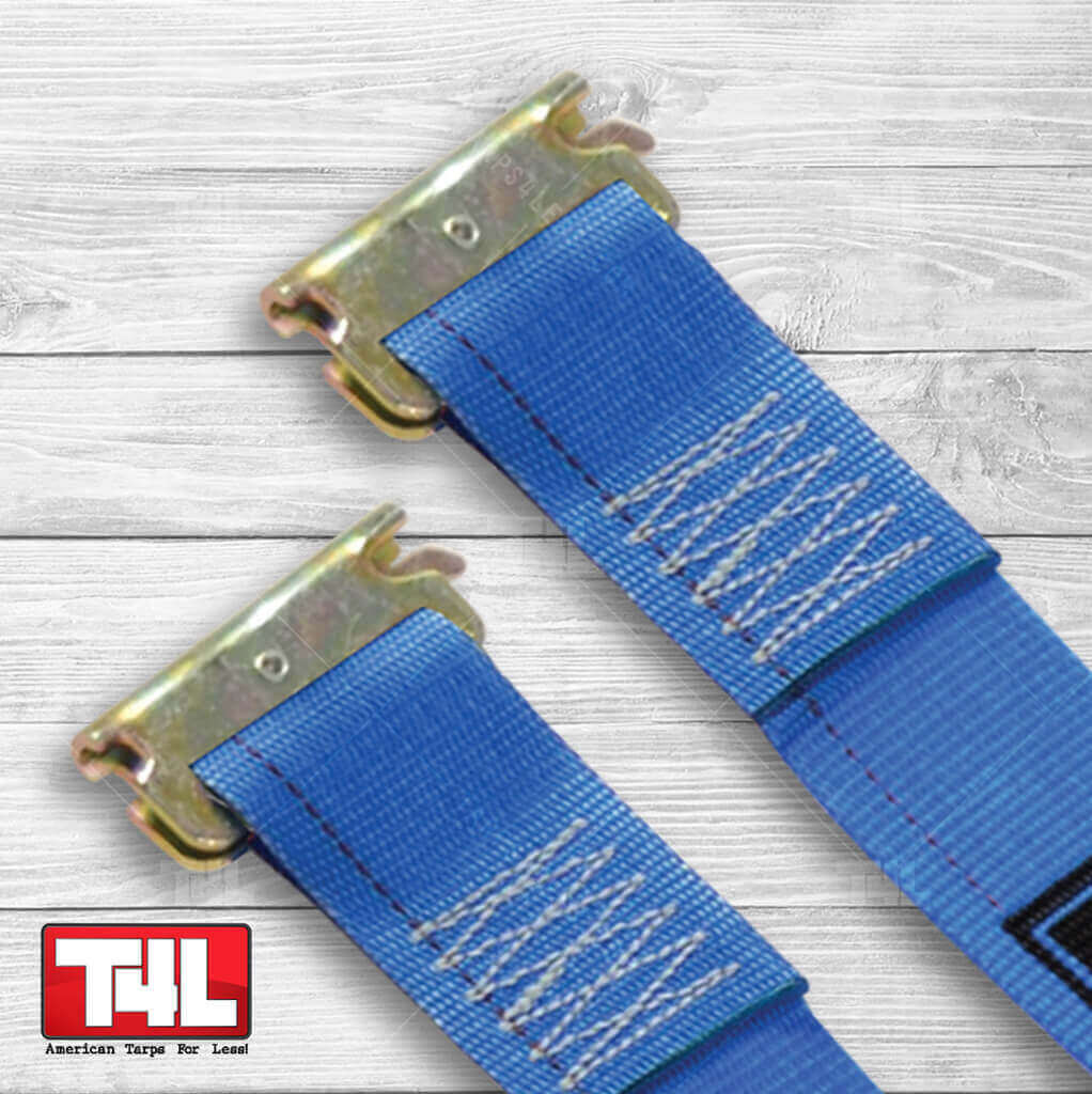 2" X 20' Ratchet Strap & E-Fitting - Tarps4Less-Ancra-