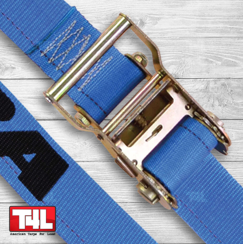 2" X 20' Ratchet Strap & E-Fitting - Tarps4Less-Ancra-