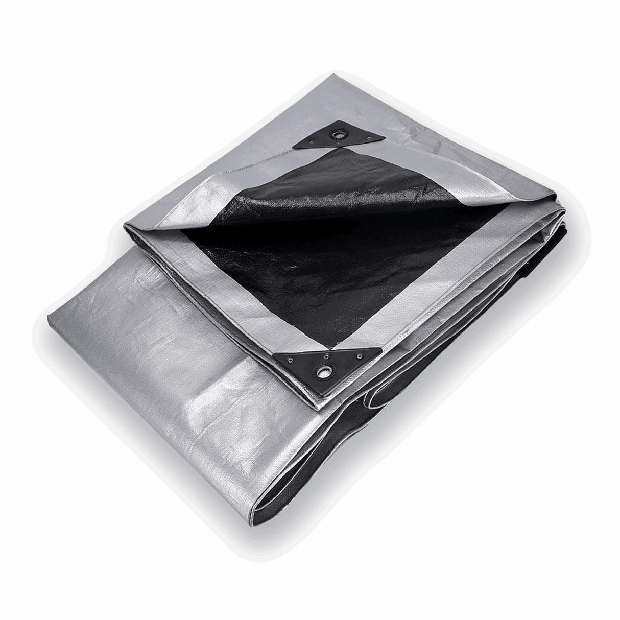 Heavy Duty Silver Poly Tarp - Tarps4Less-Tarps4Less-