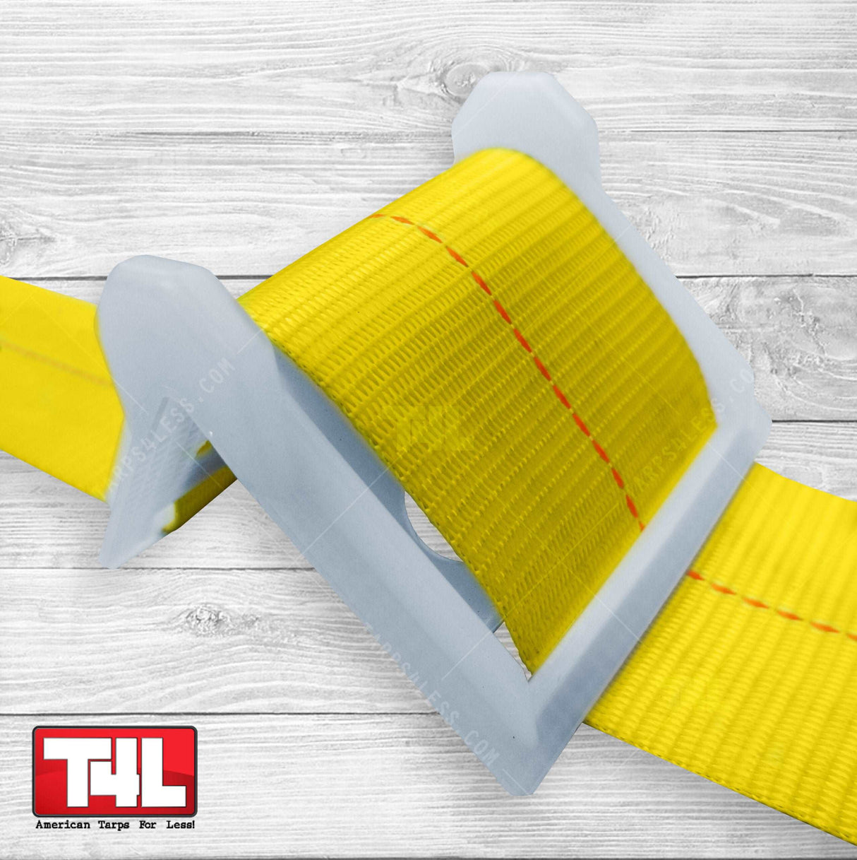 White Plastic Edge Protector - Tarps4Less-Ancra-