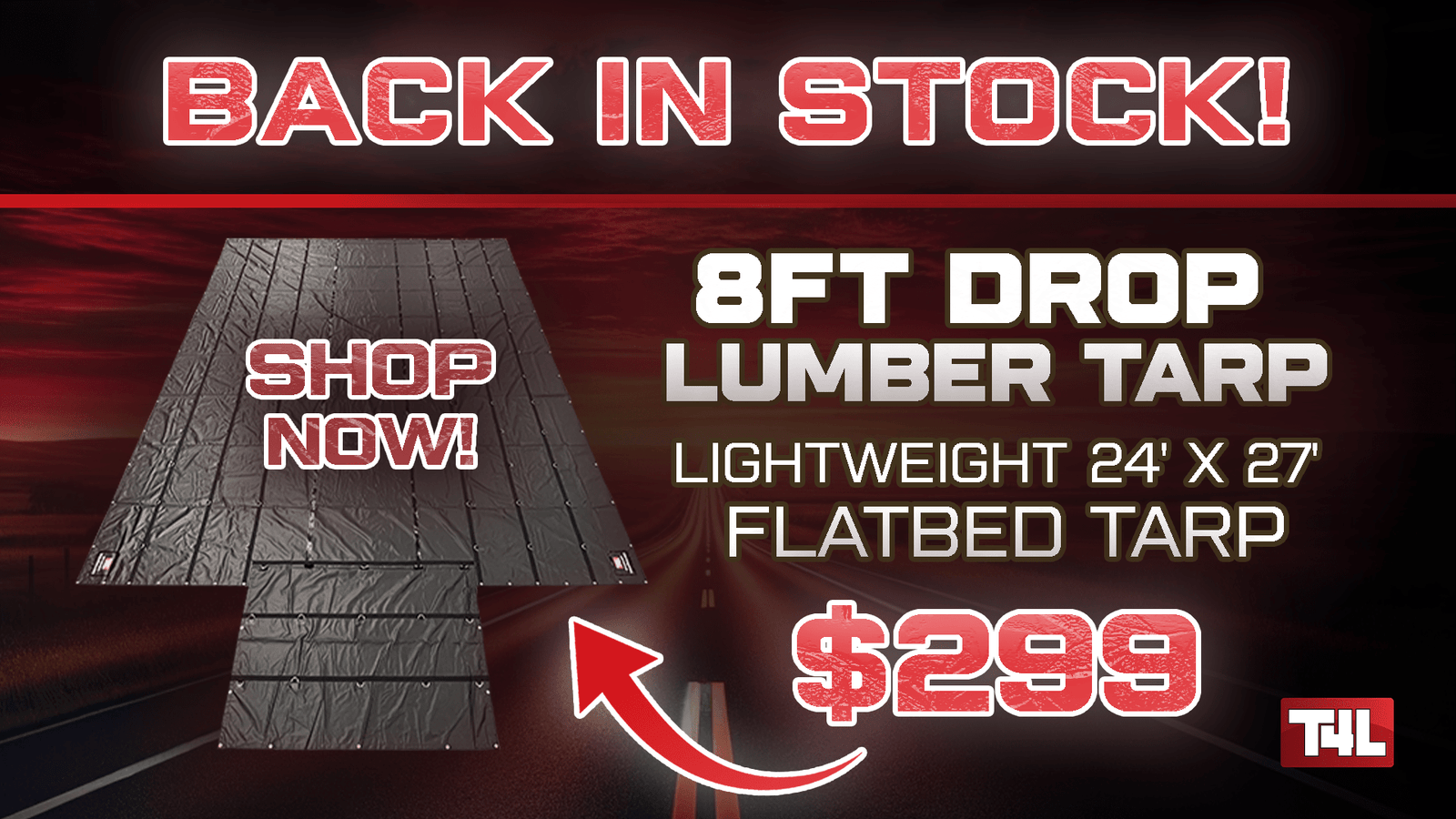 24' x 27' Lumber Flatbed Tarps | Lightweight & Heavy-Duty Options - Tarps4Less - Tarps4Less