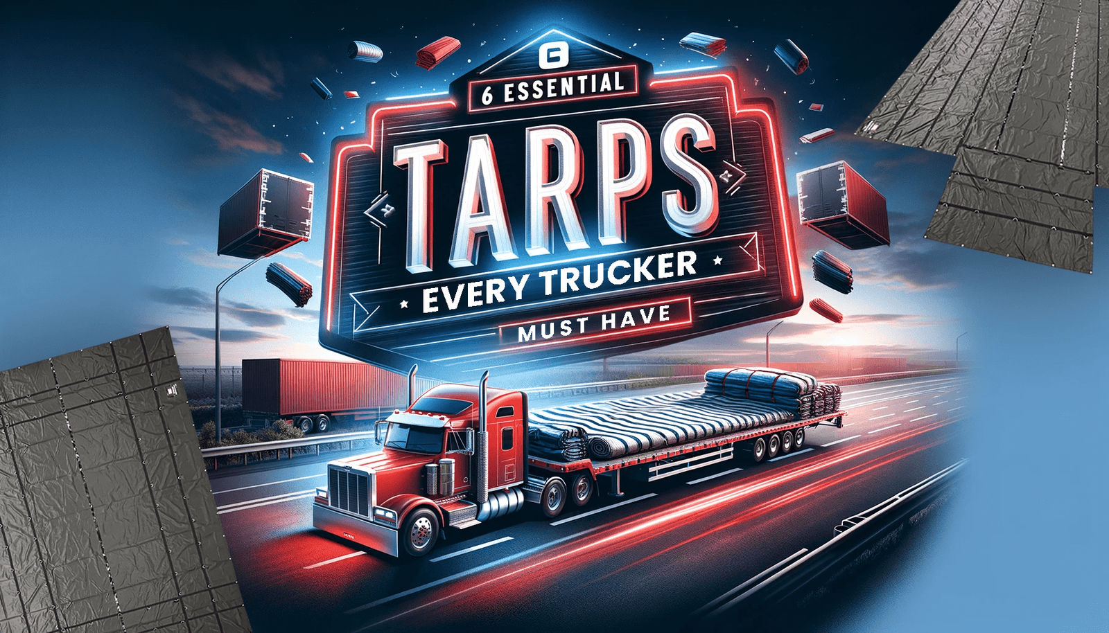 6 Essential Tarps Every Trucker Must Have: The Ultimate Guide by Tarps4Less - Tarps4Less