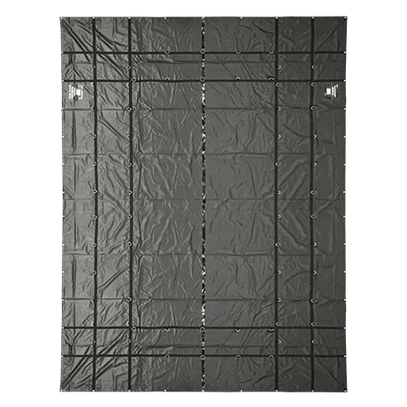 Flatbed Tarps Built for Steel Loads: Discover the 16' x 27' Steel Flatbed Tarp with 4ft Drop from Tarps4Less - Tarps4Less