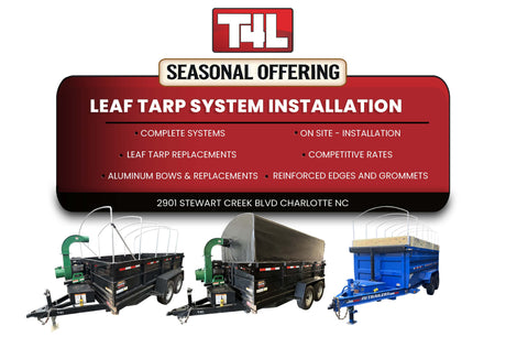 Leaf Tarp Installation & Leaf Tarp Systems by Tarps4Less - Tarps4Less