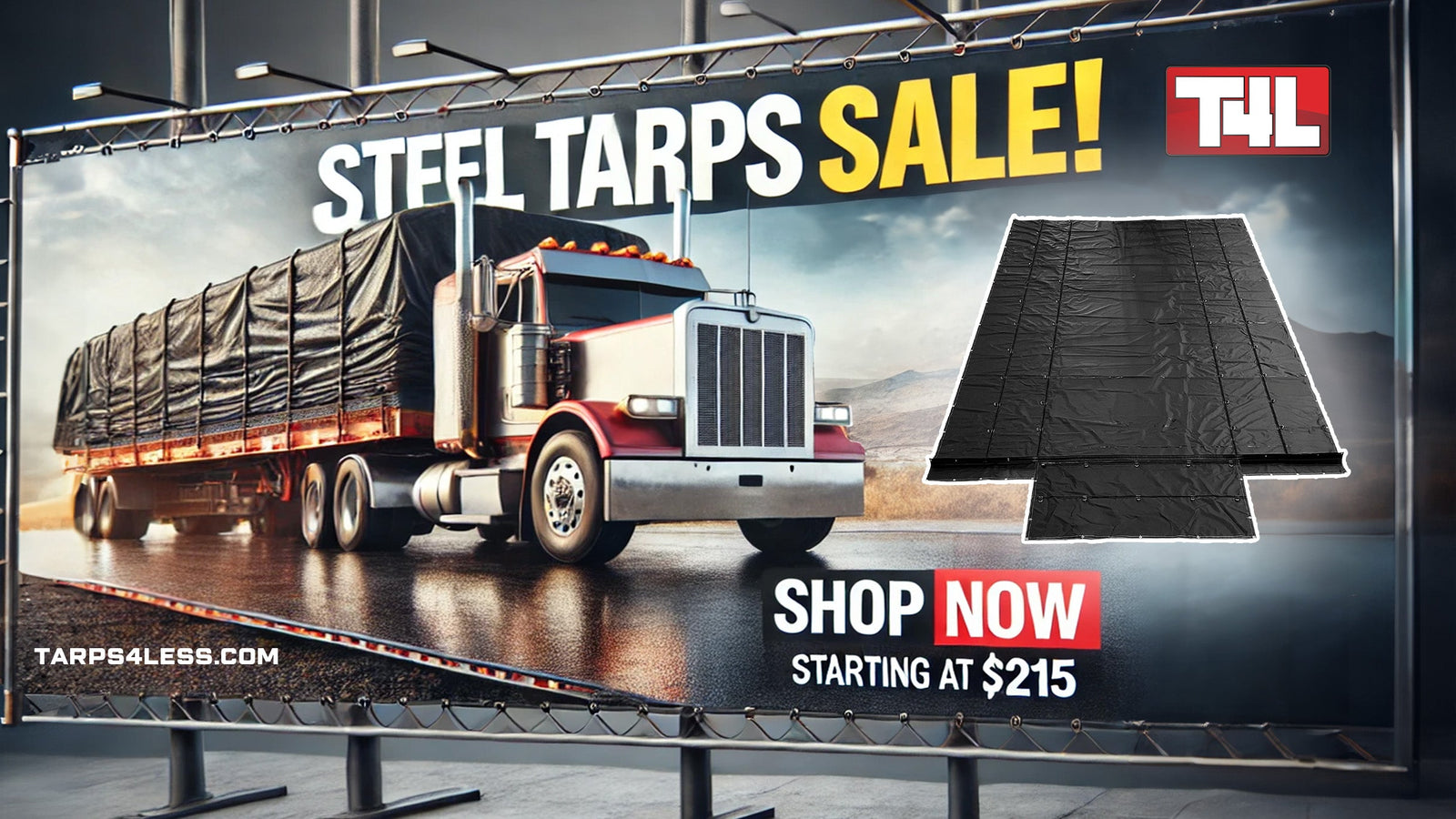 Top Steel Tarps from Tarps4Less - Tarps4Less