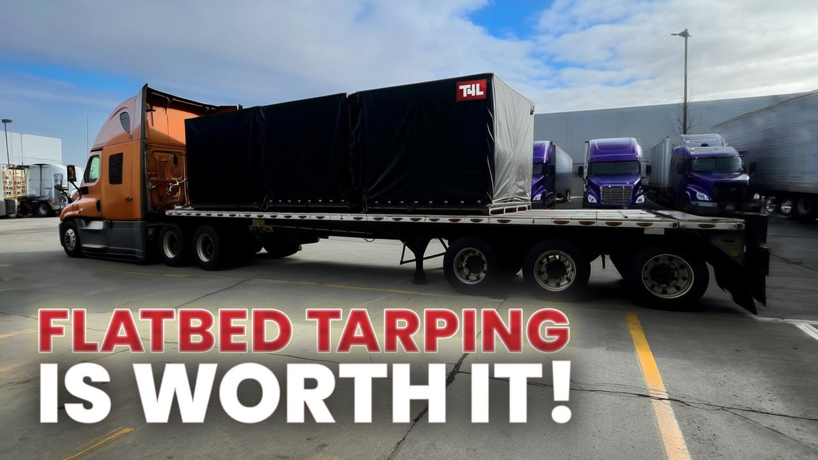 Why Flatbed Trucking Is Worth It - Tarps4Less