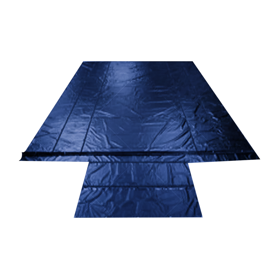 20'x20' 2 Row Wallboard End Tarp