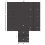 24' x 20' Lumber End Tarp