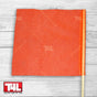 Red Flag with Stick - Tarps4Less-Ancra-